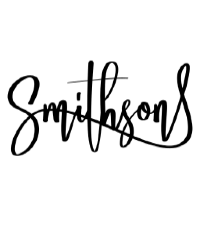 Smithson Font Preview
