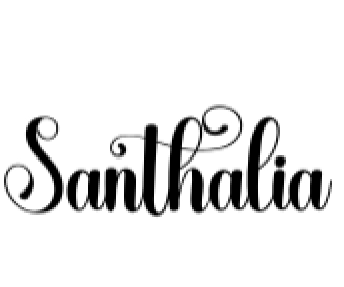 Santhalia Font Preview