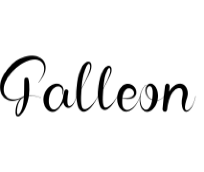 Galleon Font Preview