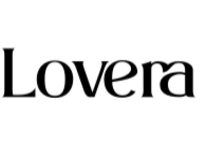 Lovera Font Preview