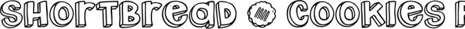 Shortbread _ Cookies Font Preview