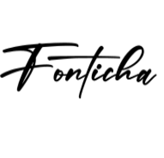 Fonticha Font Preview