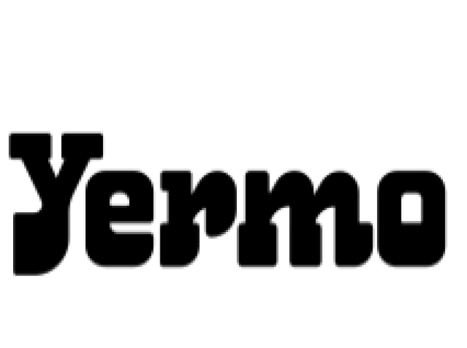 Yermo Font Preview