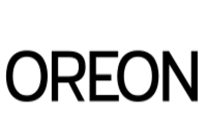 Oreon Font Preview