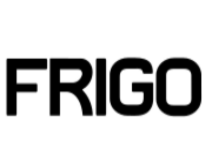 Frigo Font Preview