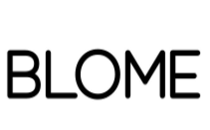 Blome Font Preview