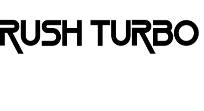 Rush Turbo Font Preview