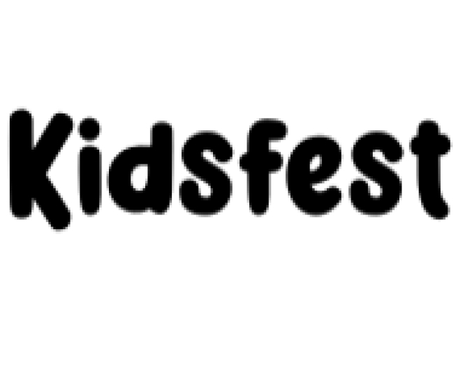 Kidsfest Font Preview