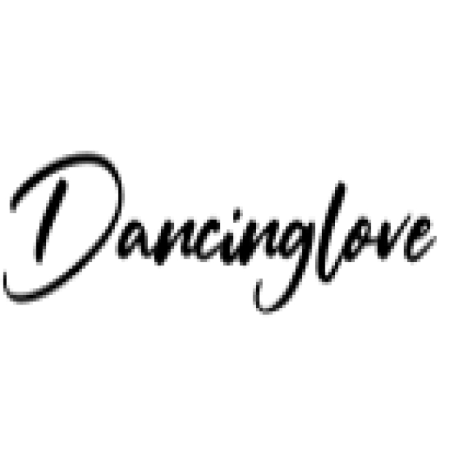 Dancinglove Font Preview