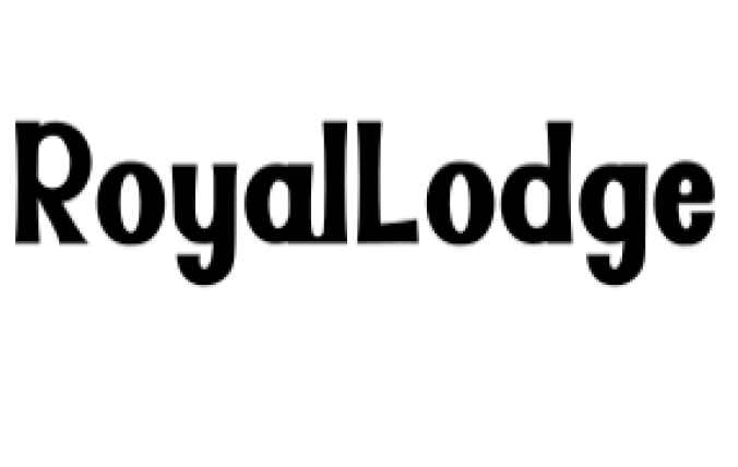 Royal Lodge Font Preview