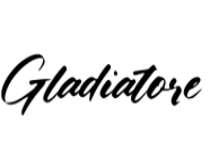 Gladiatore Font Preview