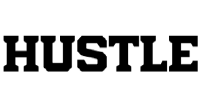 Hustle Font Preview