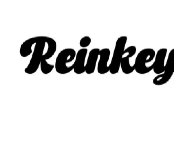 Reinkey Font Preview