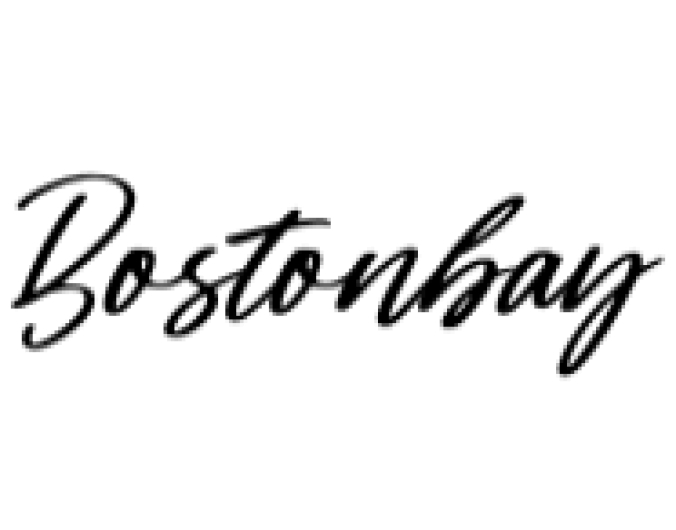 Bostonbay Font Preview