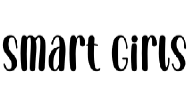 Smart Girls Font Preview
