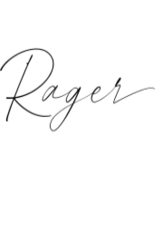 Rager Font Preview