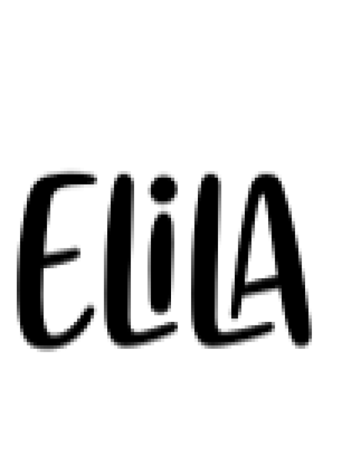 Elila Font Preview