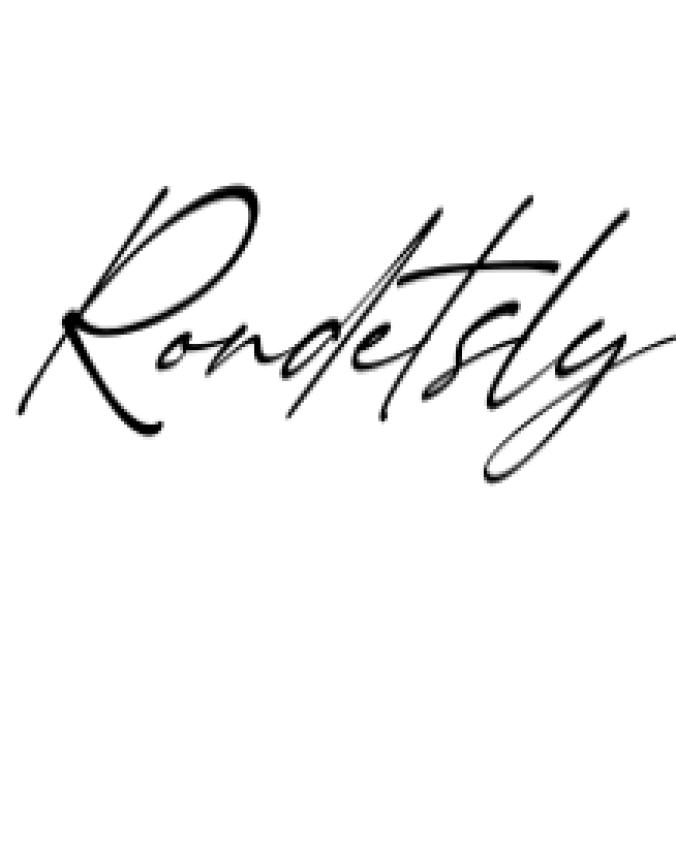Rondetsly Font Preview