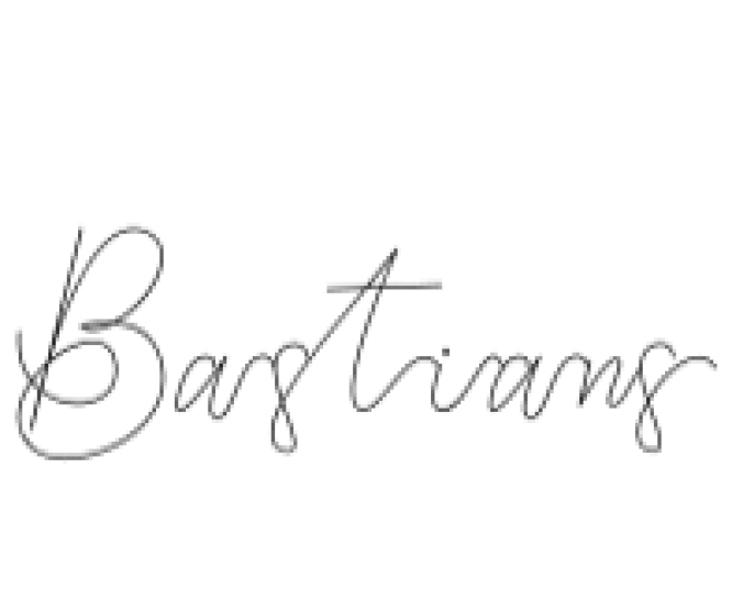 Bastians Font Preview