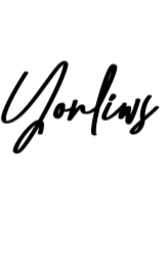 Yonliws Font Preview