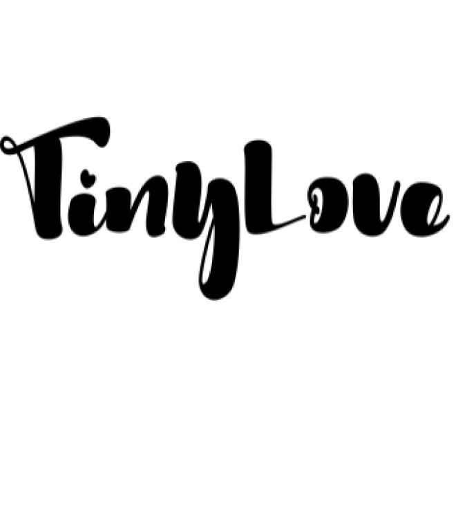 Tiny Love Font Preview