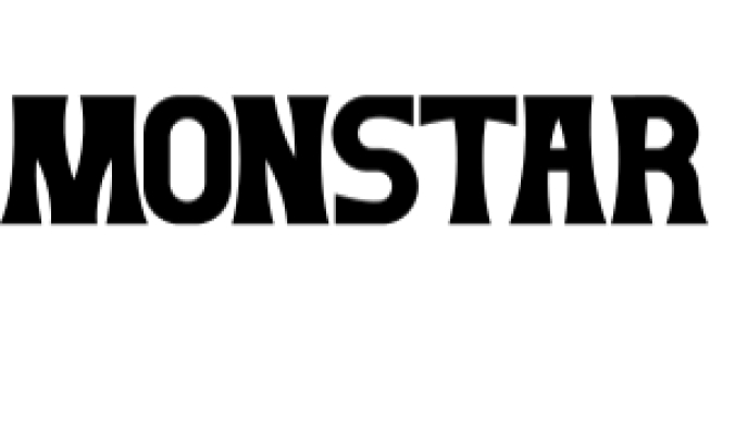 Monstar Font Preview