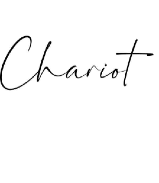 Chariot Font Preview