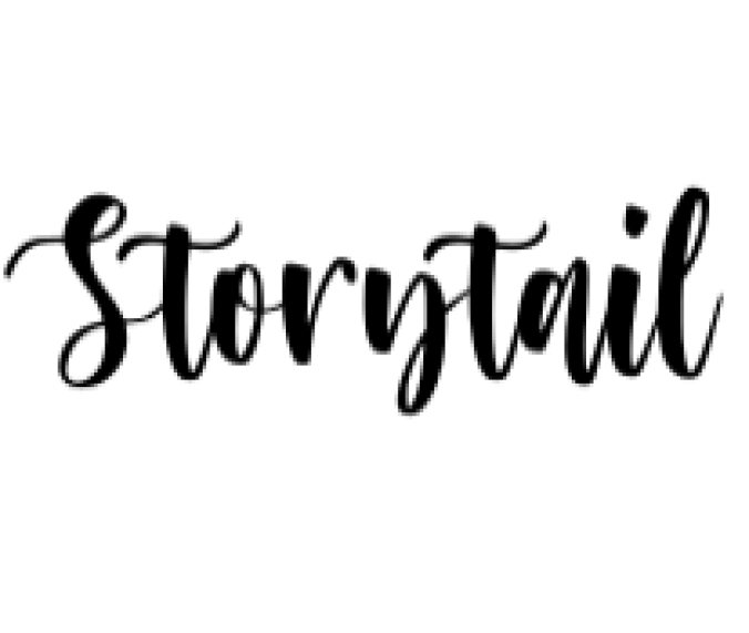 Storytail Font Preview