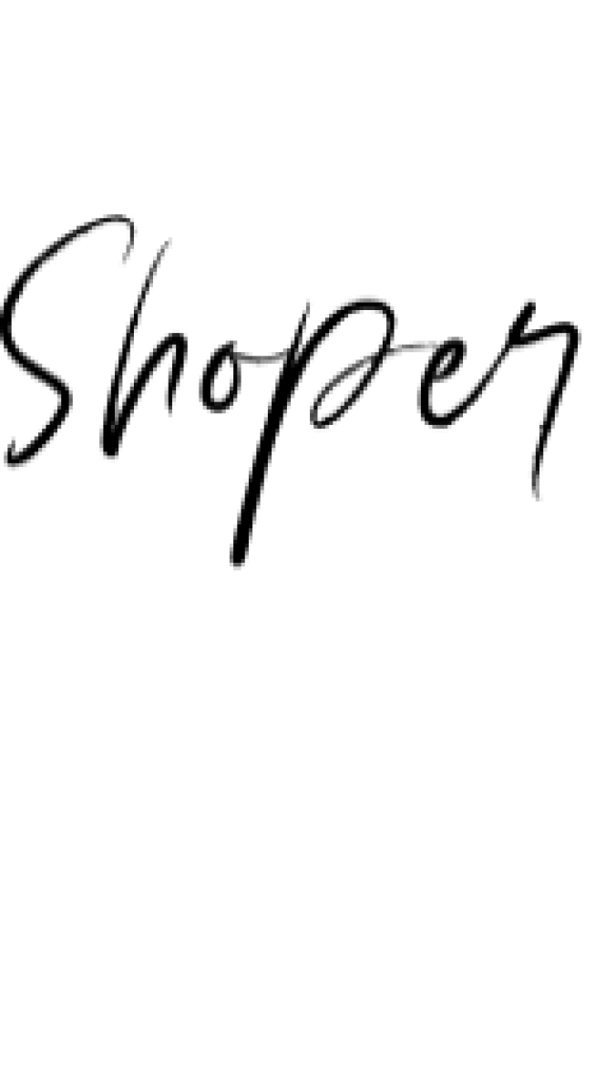 Shoper Font Preview