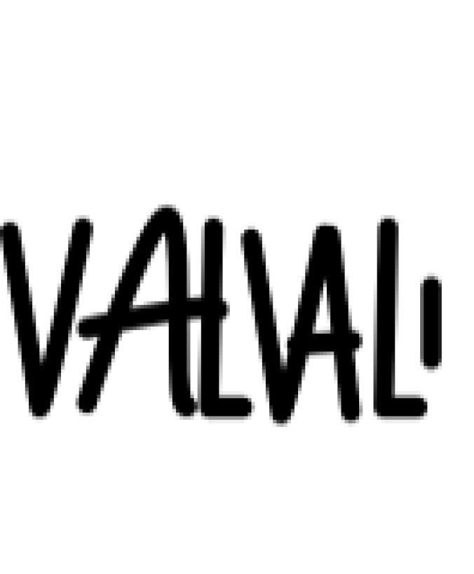 Valvali Font Preview