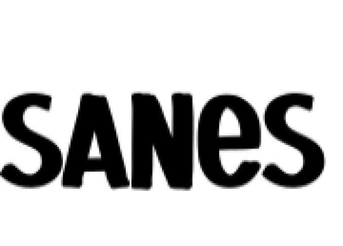 Sanes Font Preview