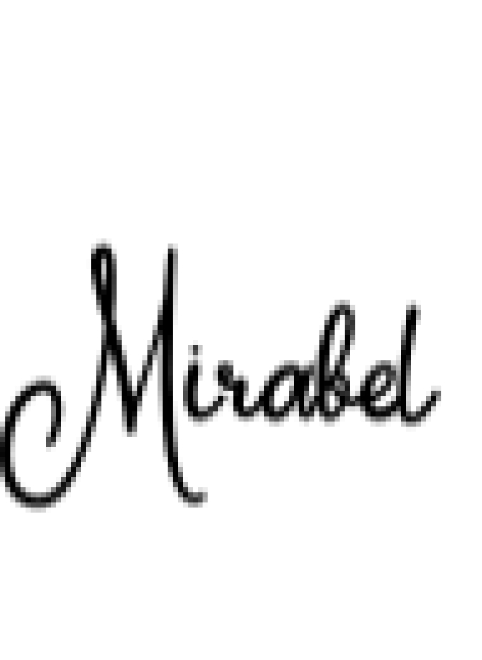 Mirabel Font Preview