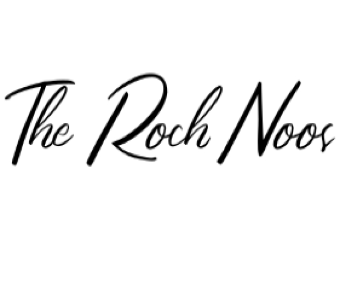 The Roch Noos Script Font Preview