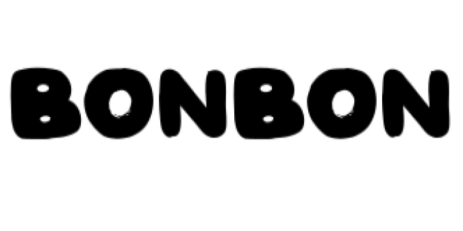 Bonbon Font Preview