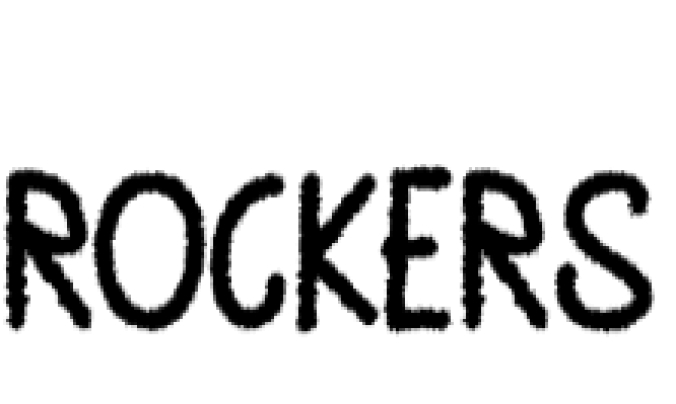 Rockers Font Preview