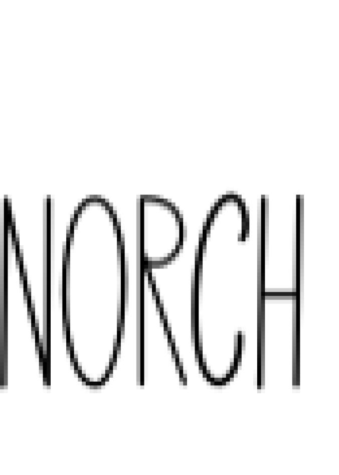 Norch Font Preview