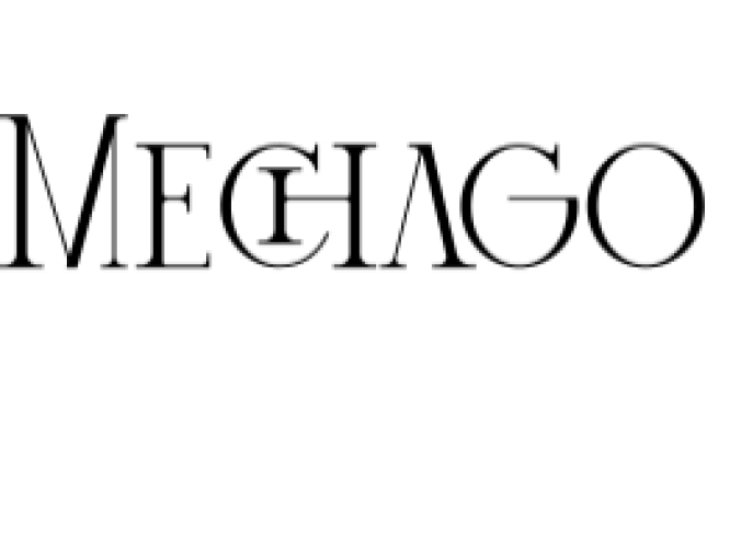 Mechago Font Preview