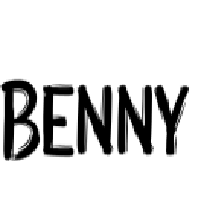 Benny Font Preview