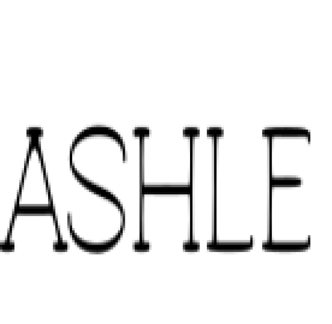 Ashle Font Preview