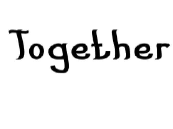 Together Font Preview