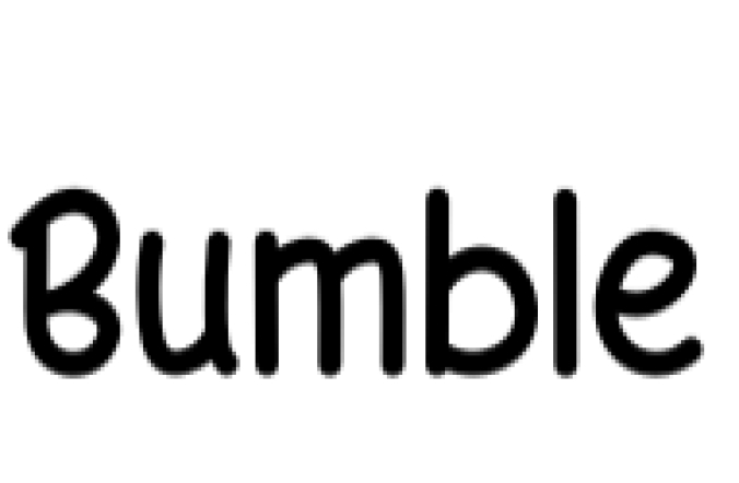 Bumble Font Preview