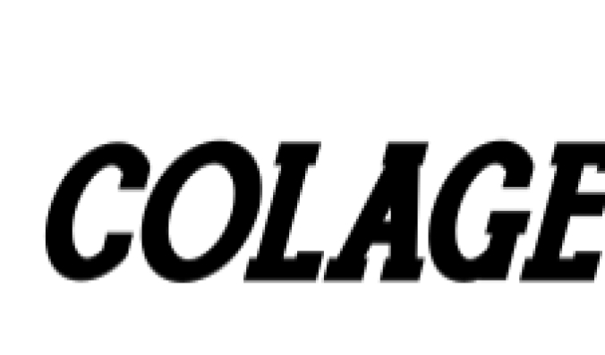 Colage Font Preview