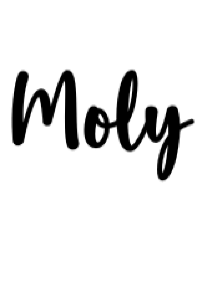 Moly Font Preview