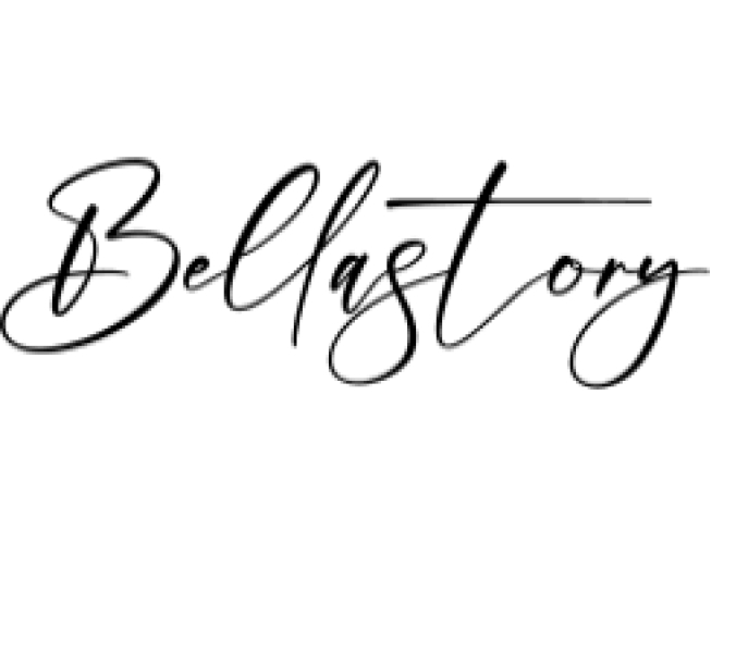 Bellastory Font Preview