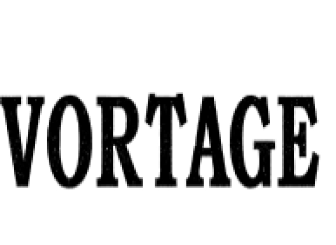 Vortage Font Preview