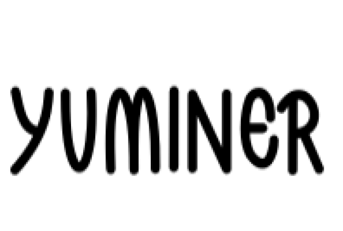 Yuminer Font Preview