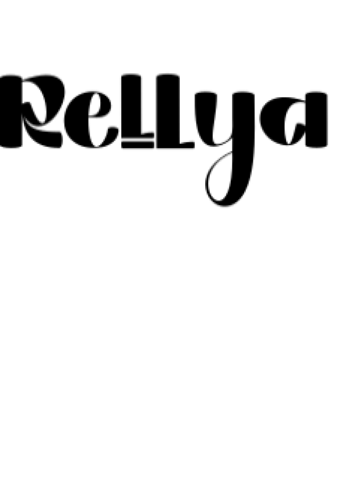 Rellya Font Preview