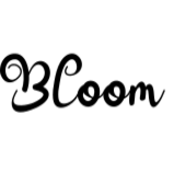 Bloom Font Preview