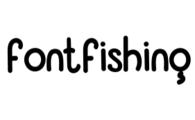 Font Fishing Font Preview