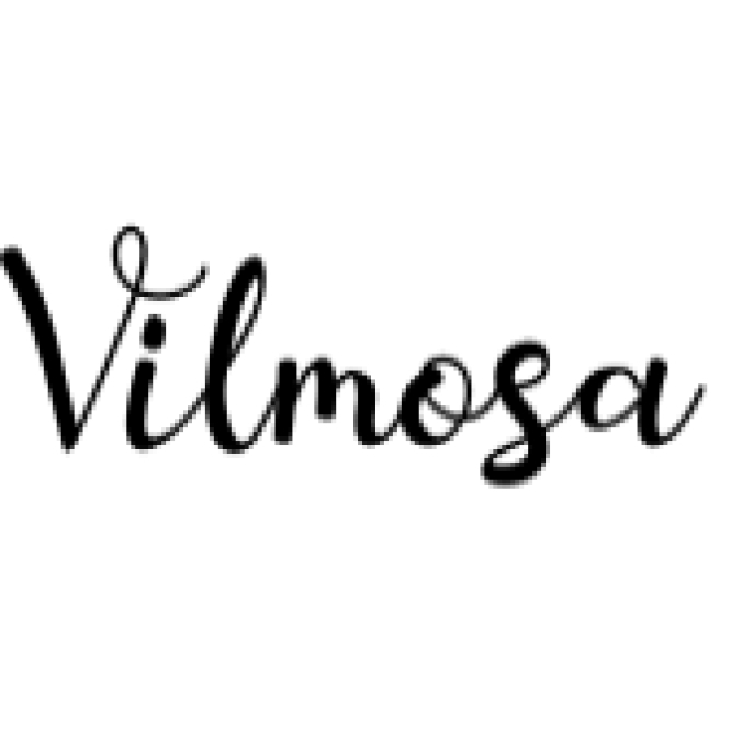 Vilmosa Font Preview